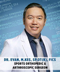 dr. Evan, M.Kes, Sp.OT(K), FICS